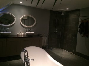 No I've no idea why we need two sinks either. But we like them