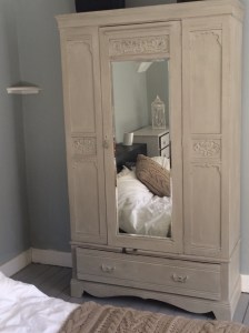 I love the old French wardrobe