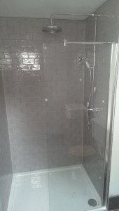 ...and the shower too